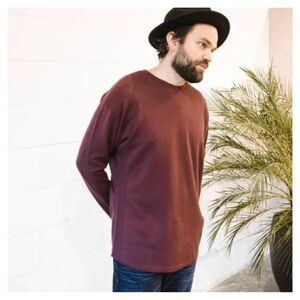JACKSON ROWE • Vimy Crew Sweatshirt in Saffron